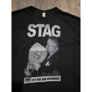 Stag "Its Not For Beginners" Large Print Shirt Size 3XL